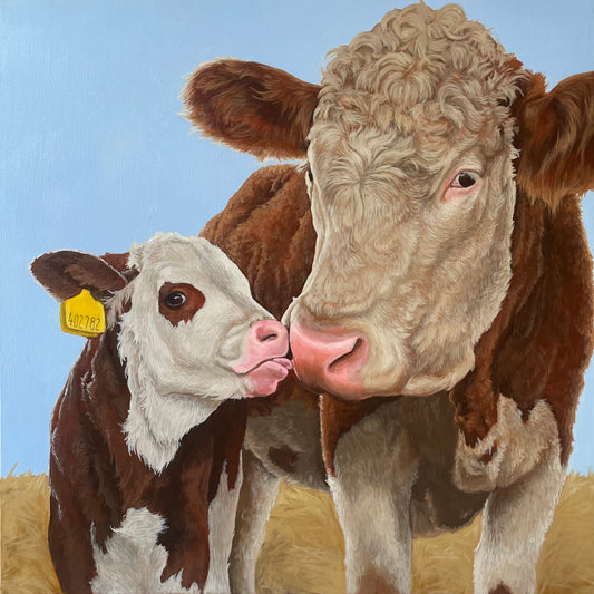 Mother and Calf