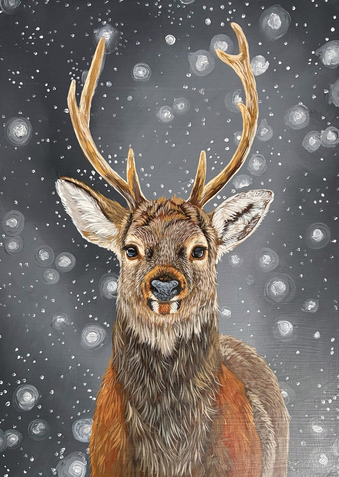 Winter Stag